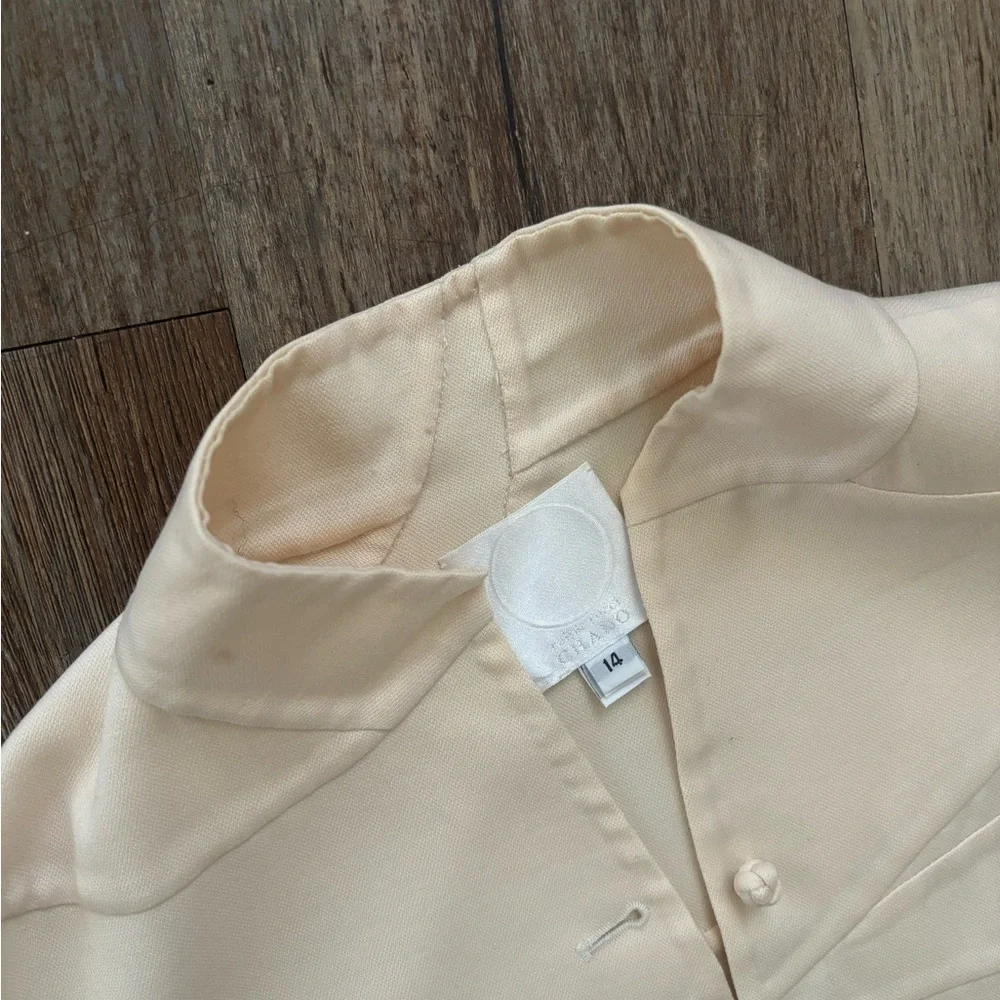Chado Ralph Rucci Cream Jacket - Picture 2 of 6